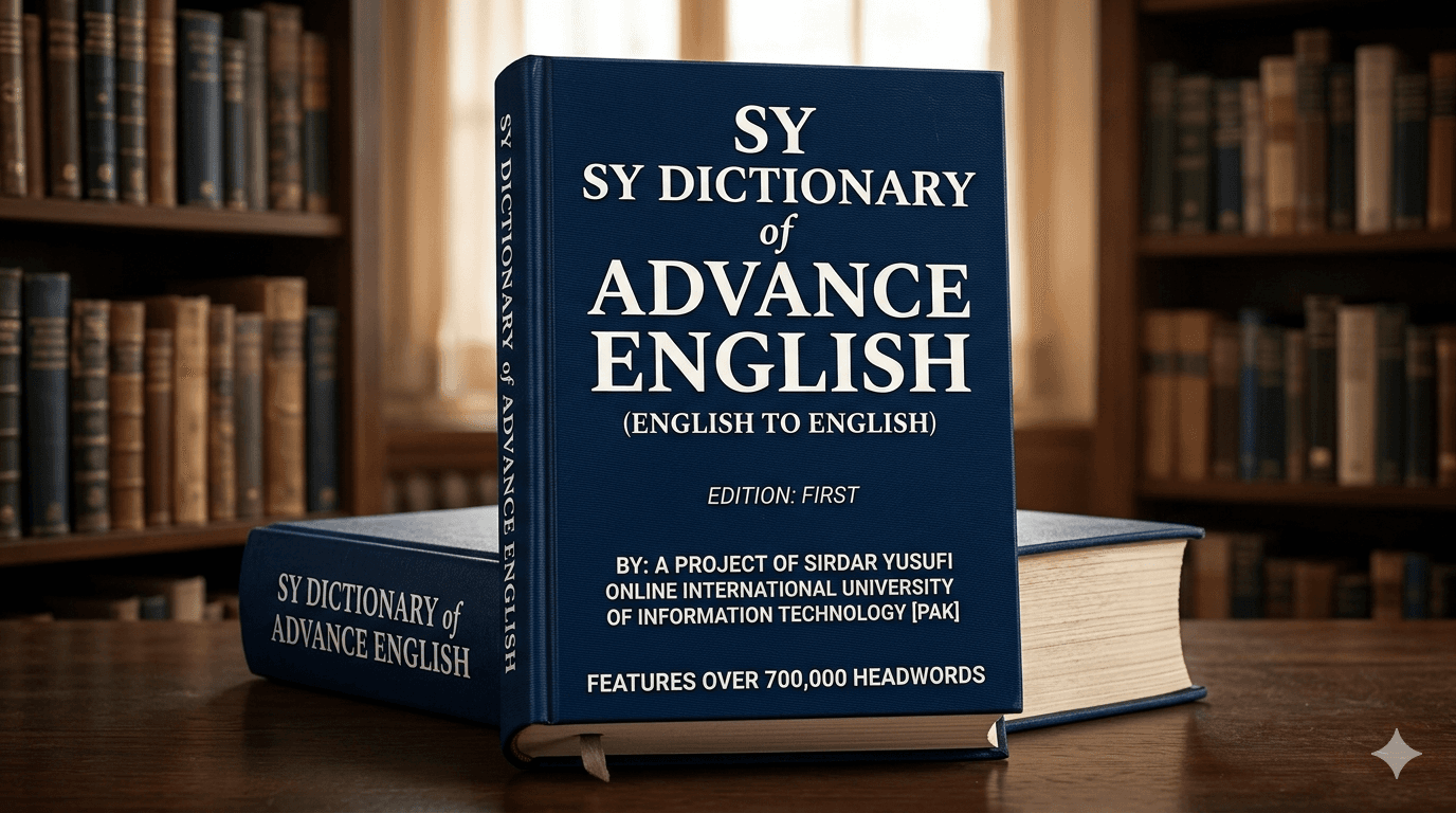 SY Dictionary of Advance English project image