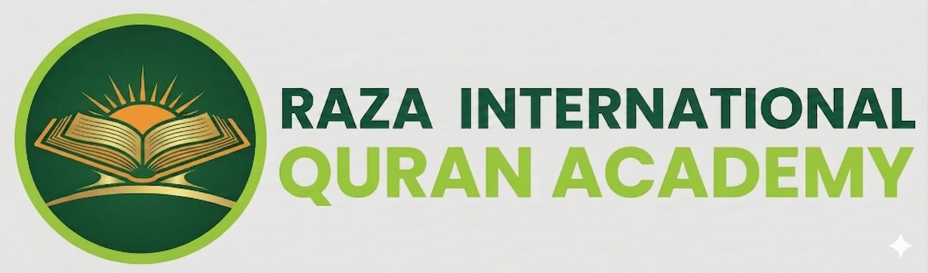 Raza International Quran Academy Logo
